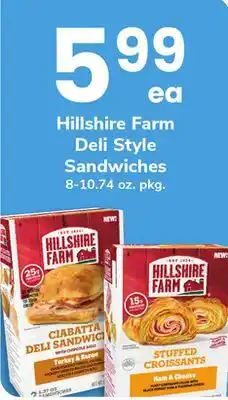ACME Hillshire Farm Deli Style Sandwiches offer
