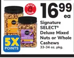 ACME Signature SELECT Deluxe Mixed Nuts or Whole Cashews offer