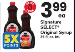 ACME Signature SELECT Original Syrup offer