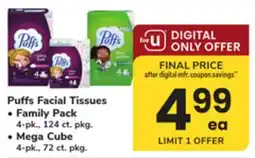 ACME Puffs Facial Tissues offer