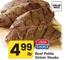 ACME Beef Petite Sirloin Steaks offer