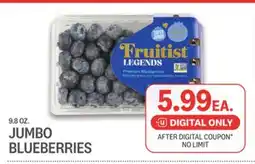 Kings Food Markets JUMBO BLUEBERRIES offer