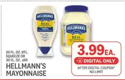 Kings Food Markets HELLMANN'S MAYONNAISE offer