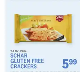 Kings Food Markets SCHAR GLUTEN FREE CRACKERS offer