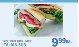 Kings Food Markets ITALIAN SUB offer