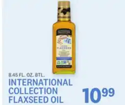 Kings Food Markets INTERNATIONAL COLLECTION FLAXSEED OIL offer