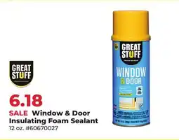 Runnings Great Stuff Window & Door Insulating Foam Sealant offer