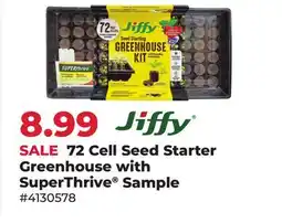 Runnings 72 Cell Seed Starter Greenhouse with SuperThrive Sample offer