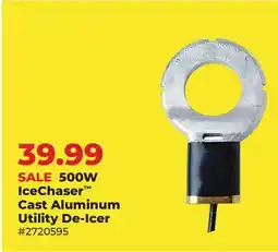 Runnings 500W IceChaser Cast Aluminum Utility De-Icer offer