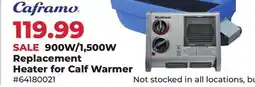 Runnings 900W/1, 500W Replacement Heater for Calf Warmer offer