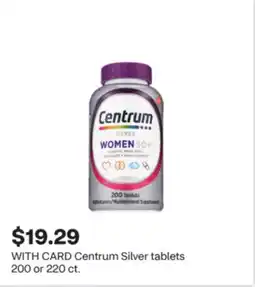 CVS Centrum Silver tablets offer