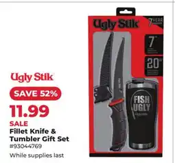 Runnings Fillet Knife & Tumbler Gift Set offer