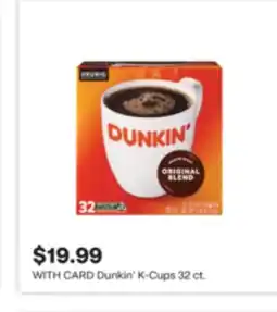 CVS Dunkin' K-Cups offer