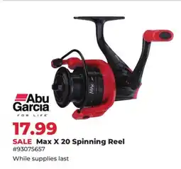 Runnings Max X 20 Spinning Reel offer