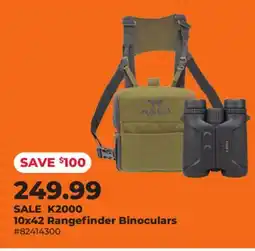 Runnings K2000 10x42 Rangefinder Binoculars offer