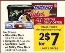 Safeway Ice Cream offer