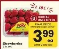 Safeway Strawberries offer