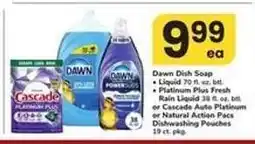 Safeway Dawn Dish Soap offer