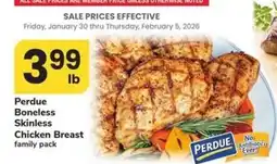 Safeway Perdue Boneless Skinless Chicken Breast offer