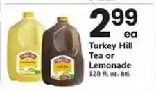 Safeway Turkey Hill Tea or Lemonade offer
