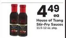 Safeway House of Tsang Stir-Fry Sauces offer