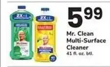 Safeway Mr. Clean Multi-Surface Cleaner offer