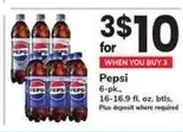 Safeway Pepsi offer