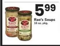 Safeway Rao's Soups offer