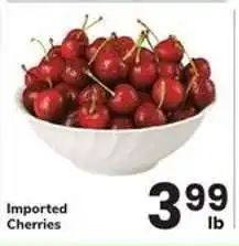 Safeway Imported Cherries offer