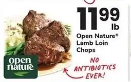 Safeway Open Nature Lamb Loin Chops offer