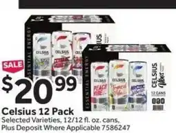 Stop&Shop Celsius 12 Pack offer