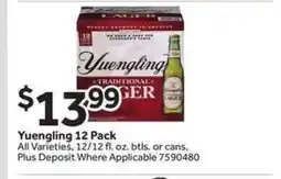 Stop&Shop Yuengling 12 Pack offer