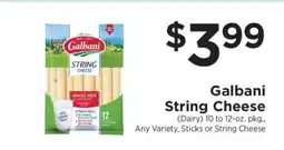 ShopRite Galbani String Cheese offer