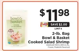 ShopRite Bowl & Basket Cooked Salad Shrimp offer