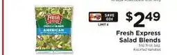 ShopRite Fresh Express Salad Blends offer