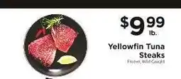 ShopRite Yellowfin Tuna Steaks offer