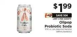 ShopRite Olipop probiotic soda offer