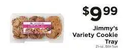 ShopRite Jimmy's Variety Cookie Tray offer
