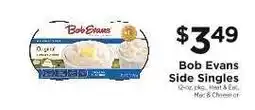 ShopRite Bob Evans Side Singles offer