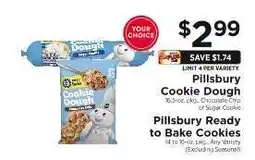 ShopRite Pillsbury Cookie Dough offer