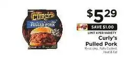 ShopRite Curly's Pulled Pork offer