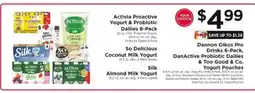 ShopRite Yogurt & Probiotic Dailies offer