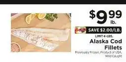 ShopRite Alaska Cod Fillets offer