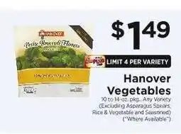 ShopRite Hanover Vegetables offer