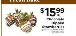 ShopRite Chocolate Dipped Strawberries offer