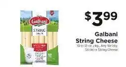 ShopRite Galbani String Cheese offer