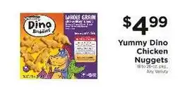 ShopRite Yummy Dino Chicken Nuggets offer
