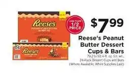 ShopRite Reese's Peanut Butter Dessert Cups & Bars offer