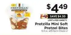 ShopRite Pretzilla Mini Soft Pretzel Bites offer