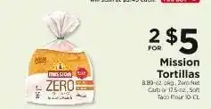 ShopRite Mission Tortillas offer